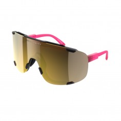 Brille POC Devour Fluo-Rosa Gläser Golden