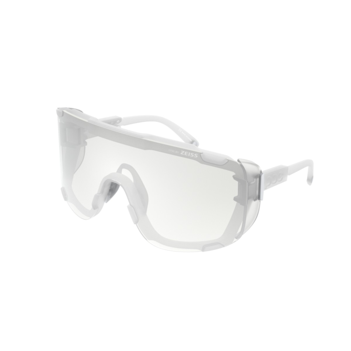 POC Devour Ultra White Brille Transparente Linse