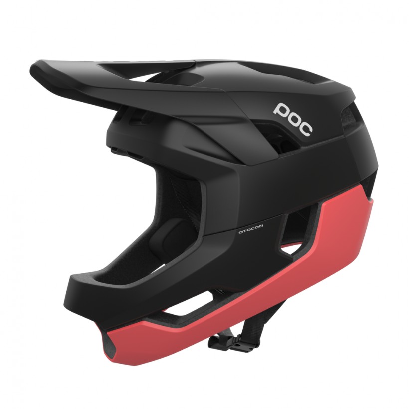 Capacete POC Otocon Preto Vermelho