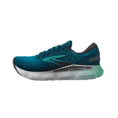 Sapatos Brooks Glycerin GTS 20 Azul Preto Cinza AW23