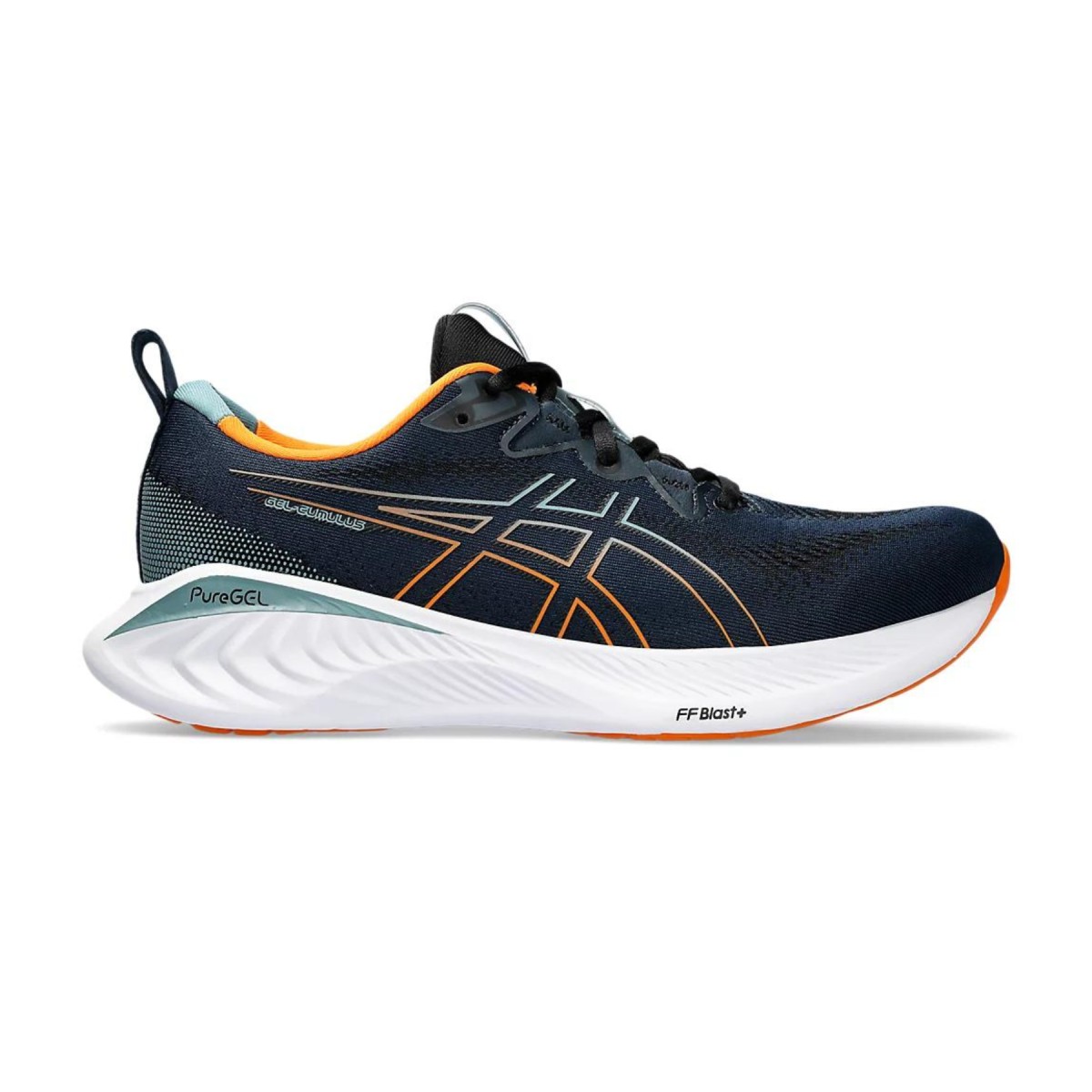 Scarpe Asics Gel Cumulus 25 Nero Arancio