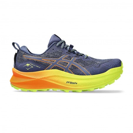 Asics Trabuco Max 2 Blue Yellow AW23 Running Shoes Free shipping