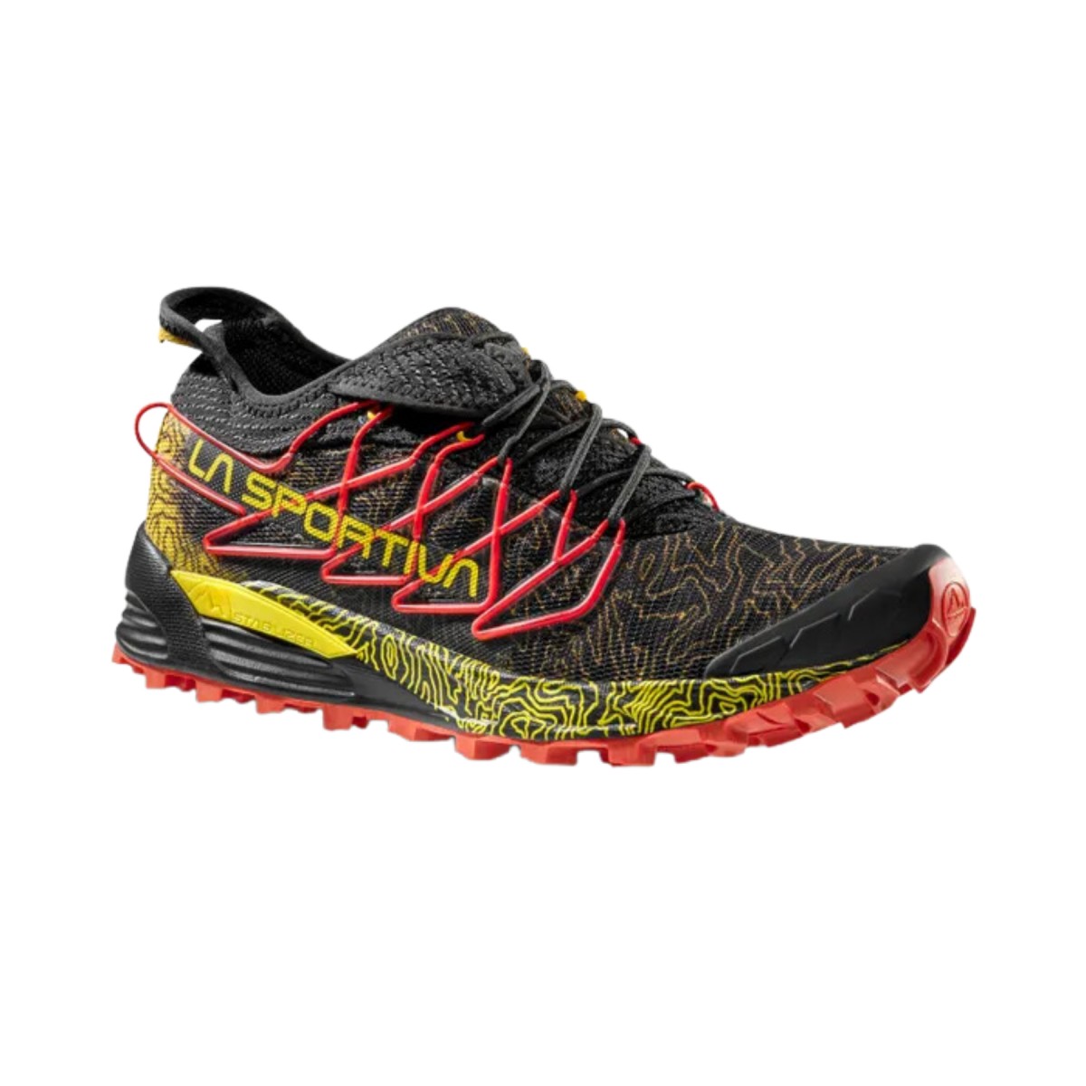 La Sportiva Mutant II Trailrunningschuhe Schwarz Rot Gelb AW23, Größe 42 - EUR