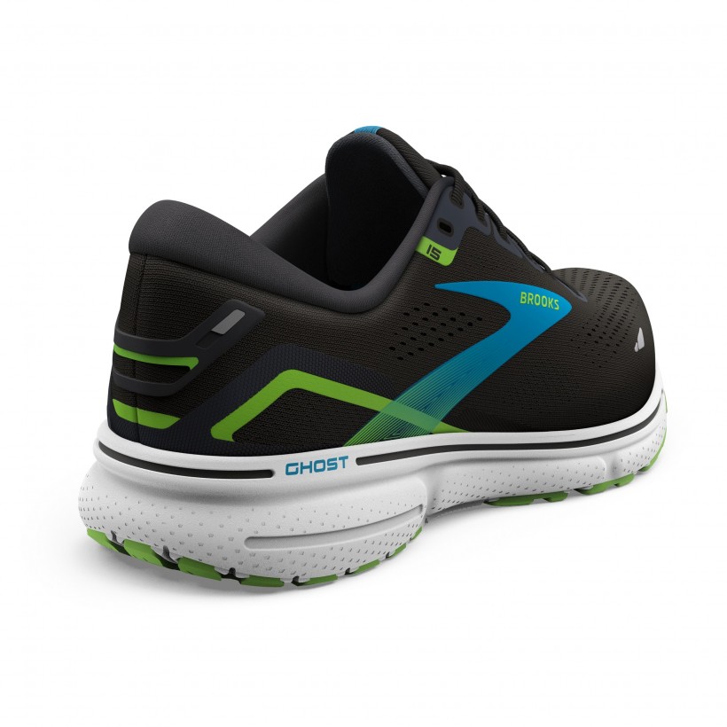 Buy Brooks Ghost 15 Black Blue AW23 Shoes | Free shipping