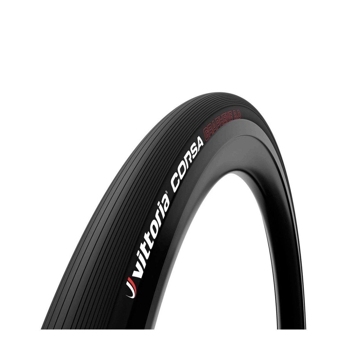 Vittoria Corsa Graphene 2.0 Schwarzer Straßenreifen 700x23-25-28-30, mm-Typ 700x23