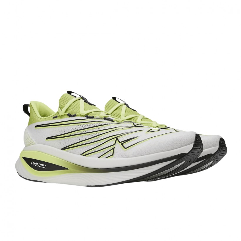 New Balance FuelCell SuperComp Elite v3 Running Shoes Lime Green White ...