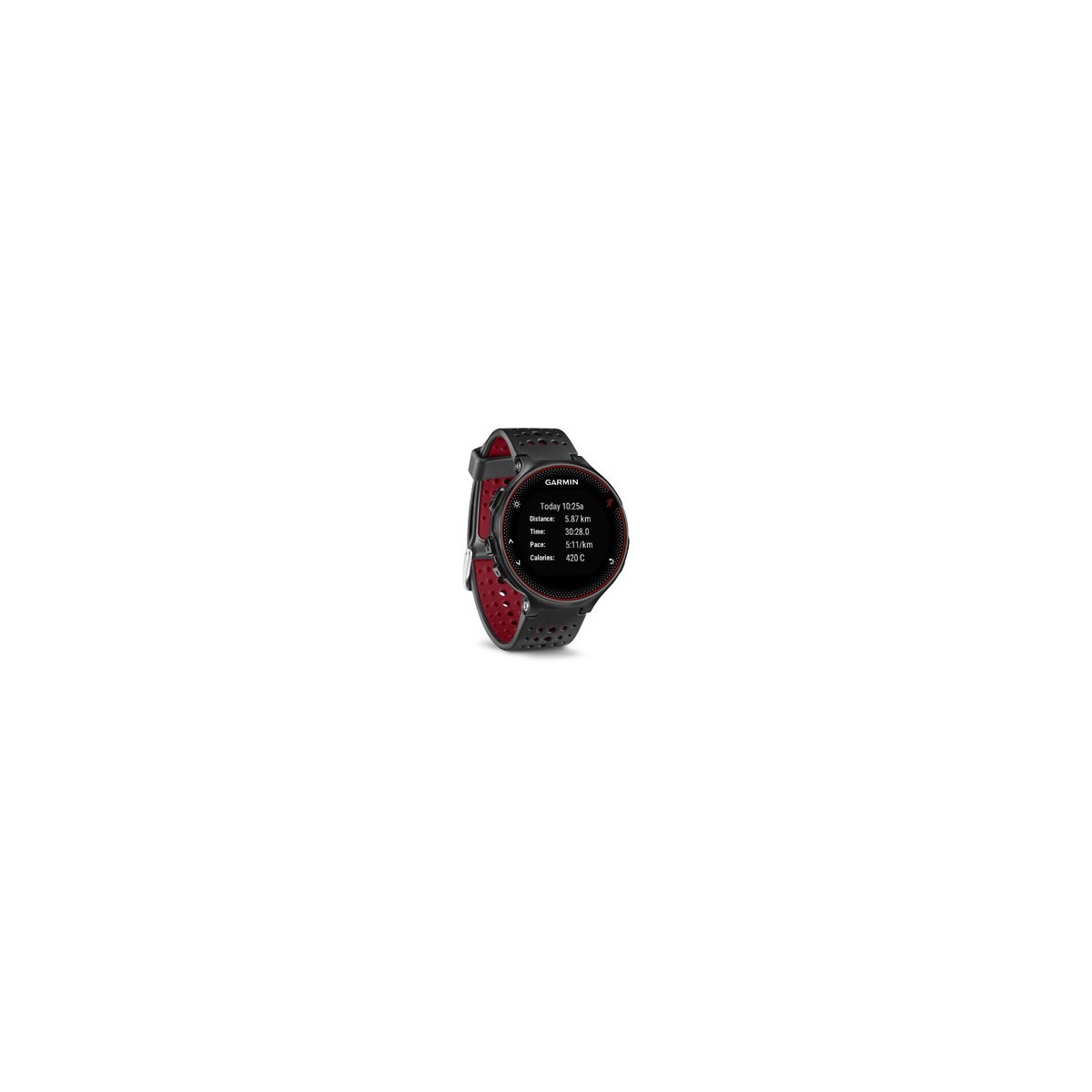  Garmin Forerunner 235, GPS Running Watch, Black/Red :  Electronics