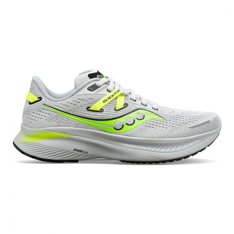 Acquista Scarpe Saucony Guide 16 Grey Lime AW23 Spedizione gratuita