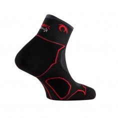 Socken Lurbel Desafio Three Schwarz Rot