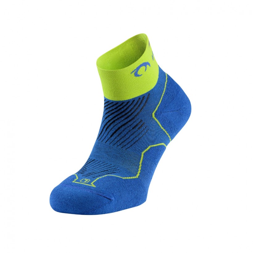 Chaussettes Lurbel Distance Three Bleu Vert