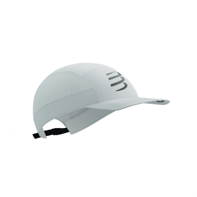 Cap Compressport 5 Panel Light White