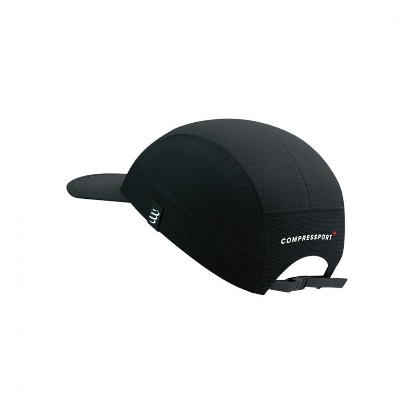 Compressport 5 Panel Black Cap at the Best Price