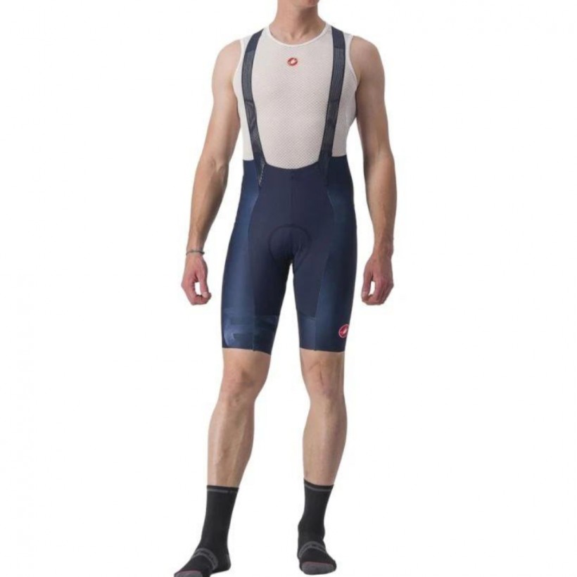 Bibtights Castelli Free Aero RC Blue