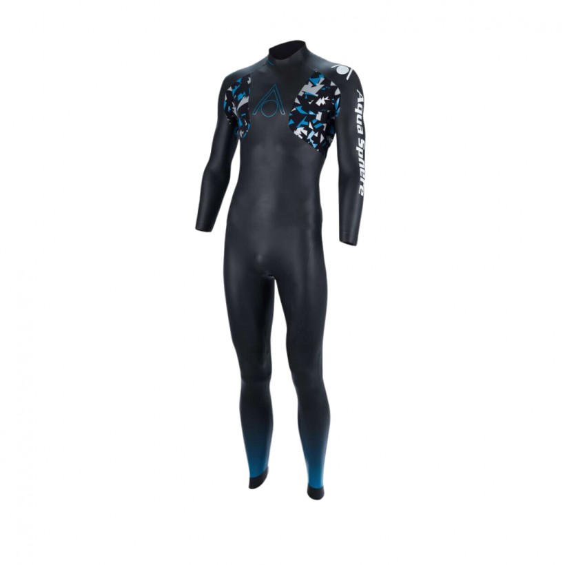 Aquasphere Aquaskin Full Suit V3 Neoprene Black Turquoise. Fast shipping.