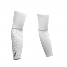 Manguitos Compressport Arm Force Ultralight Blanco