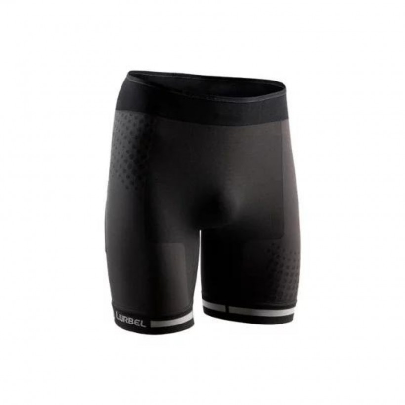 Collants Curtos Lurbel Spirit Preto Cinza para Homens