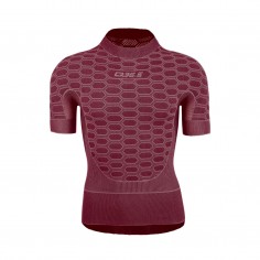 Camiseta Interior Q36.5 Base Layer 2 Manga Corta Roja