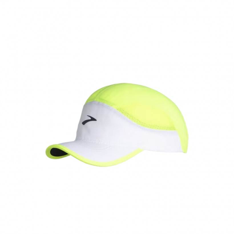 Cappellino Brooks Bianco Giallo