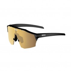 KOO Alibi Gold Black Glasses