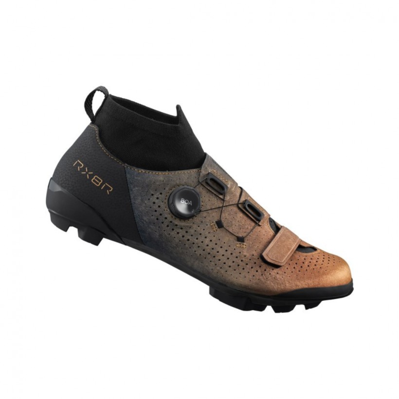 Sapatilhas Shimano SH-RX801R Laranja Preto