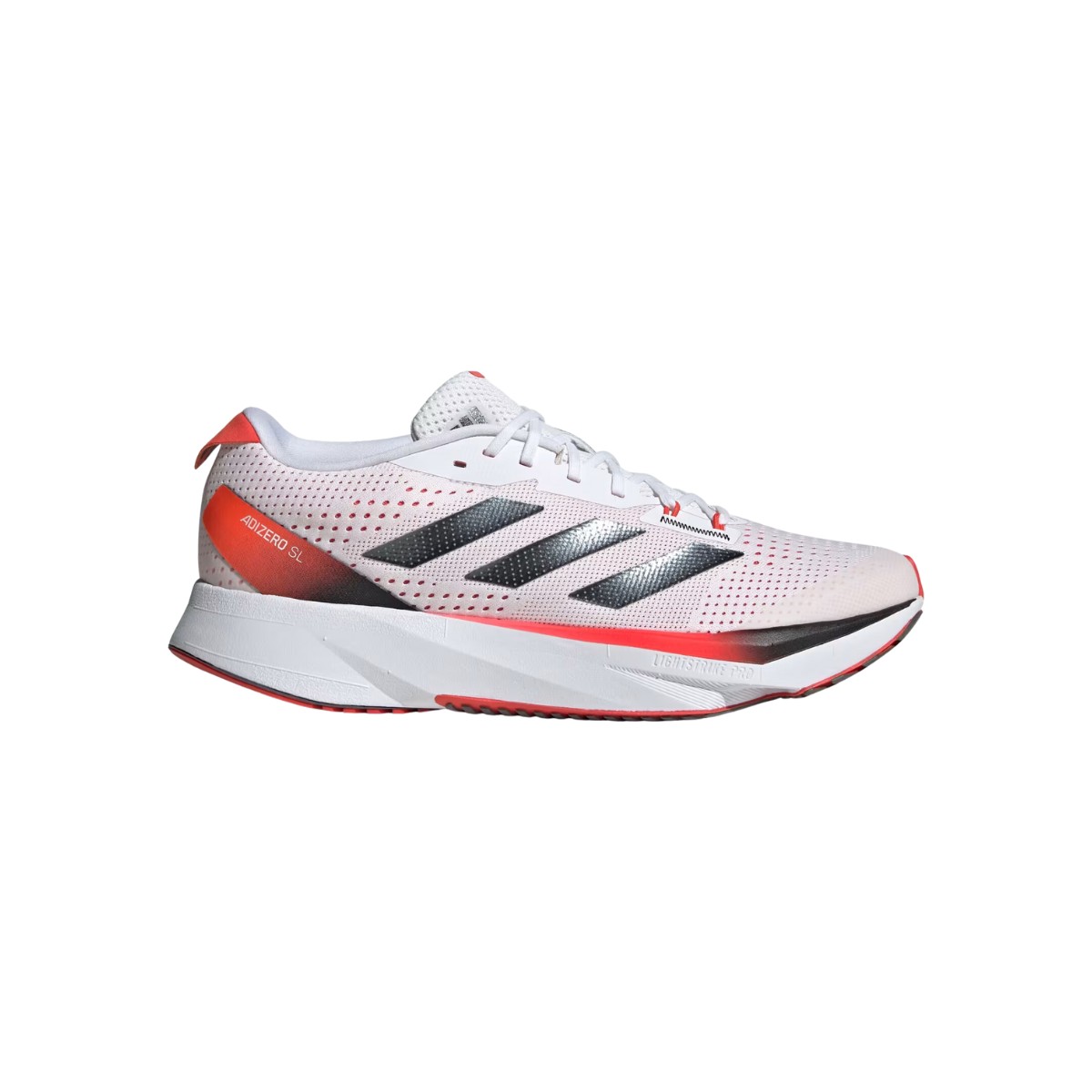 Adidas Adizero SL Weiße Rote SS24 Turnschuhe, Größe UK 11