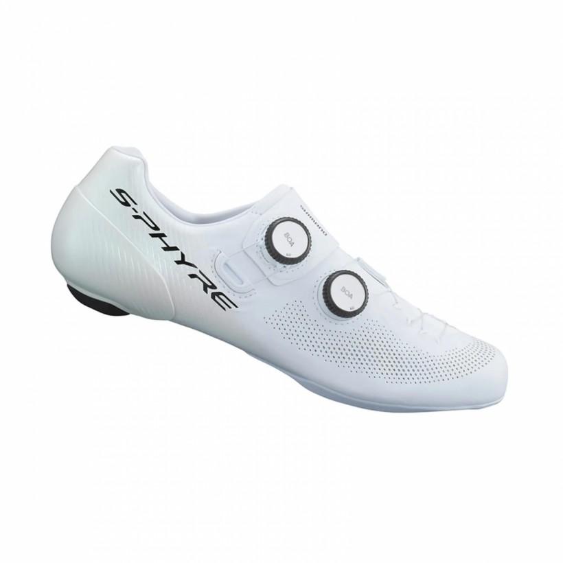 Sapatos Shimano RC9 S-PHYRE Branca