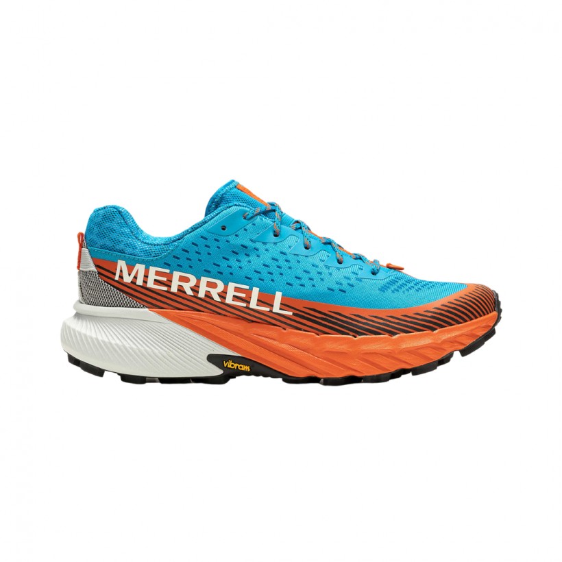 Shoes Merrell Agility Peak 5 Blue Orange