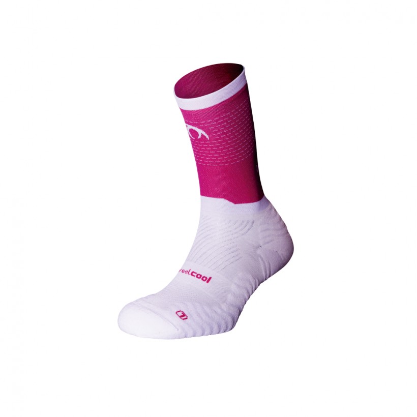 Chaussettes Lurbel Tiwar Five Marathon de Valence Rose