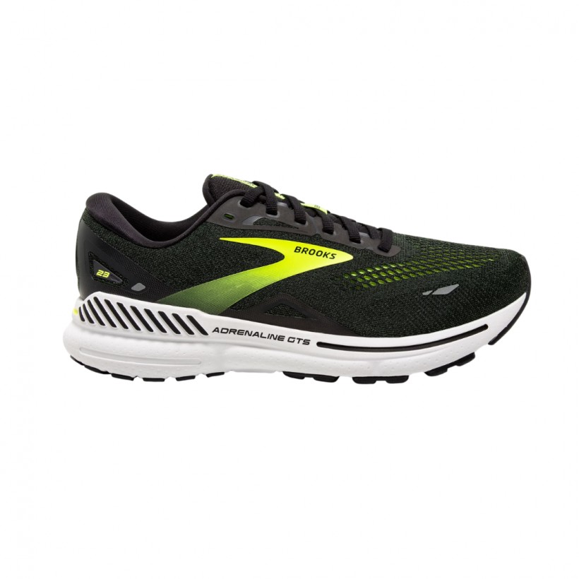 Baskets Brooks Adrenaline GTS 23 Noir Jaune