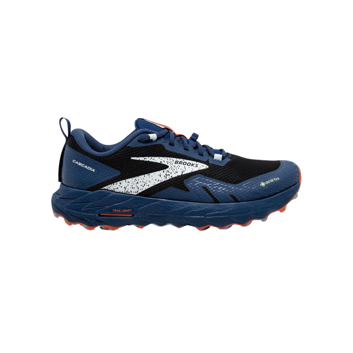 Brooks Cascadia 17 GTX Blau Orange SS24 Schuhe, Größe 42 - EUR