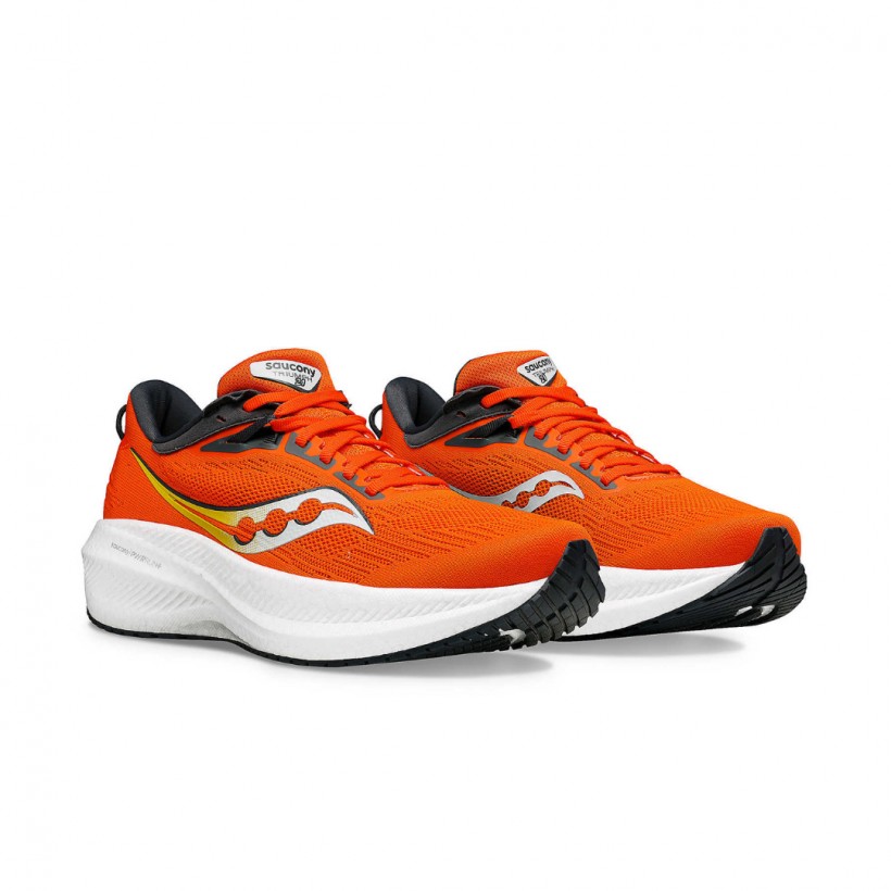 Saucony triumph 12 store hombre naranja