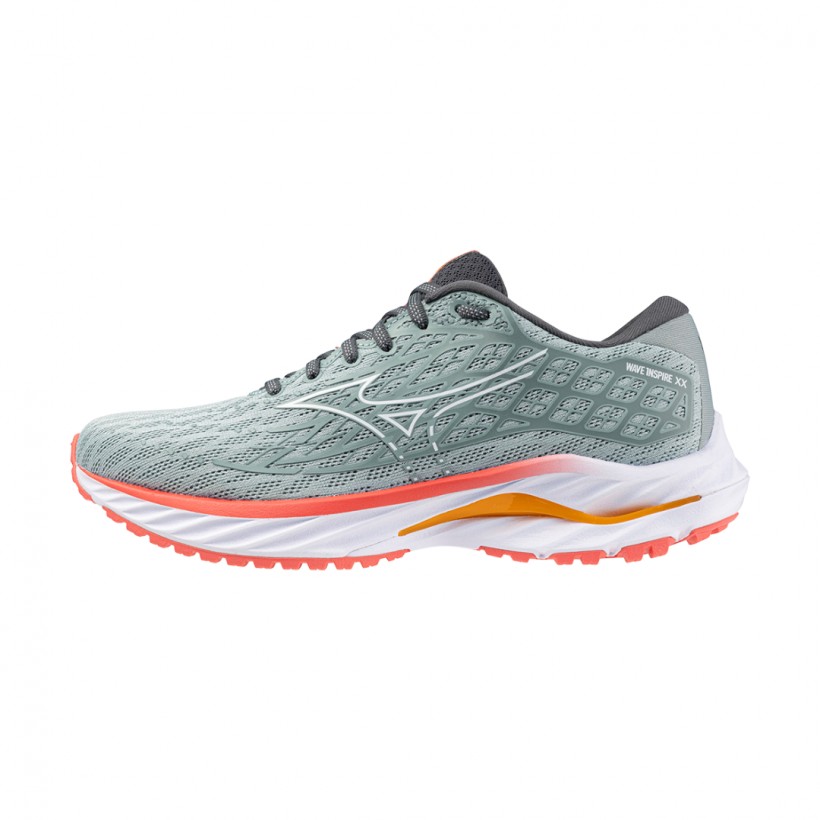 Mizuno Wave Inspire 20 Grey SS24 Women's Shoes