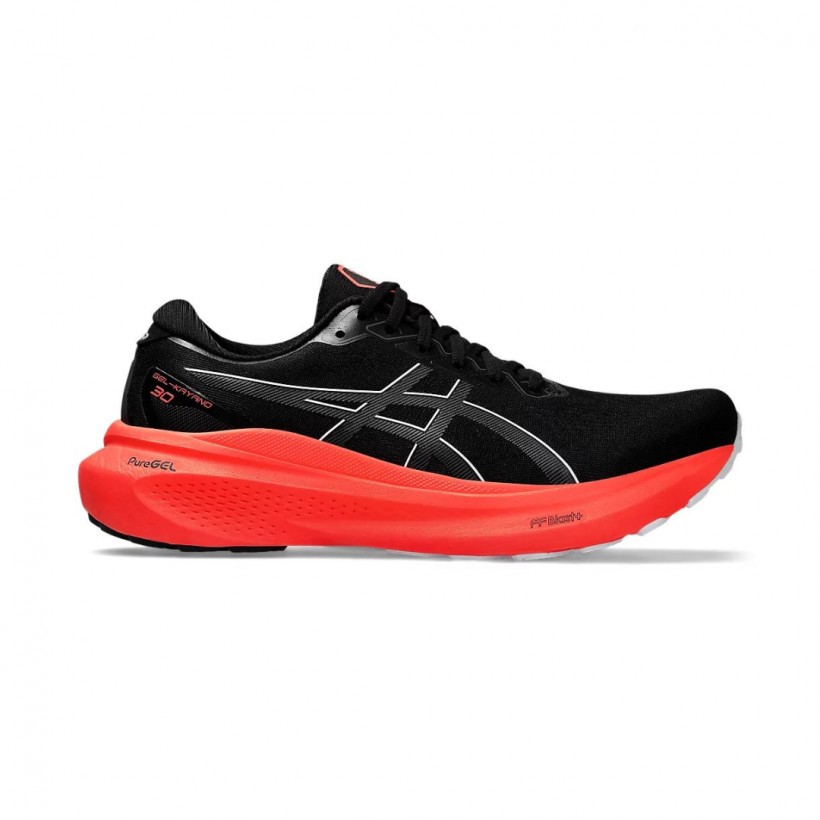 Tênis Asics Gel Kayano 30 Preto Vermelho 