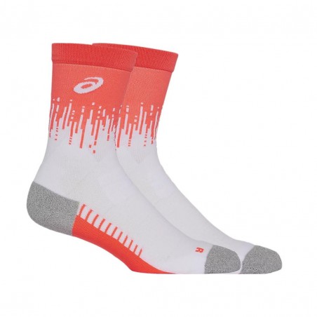 Asics Performance Run Rot WeiBe Socken. Sofortiger Versand