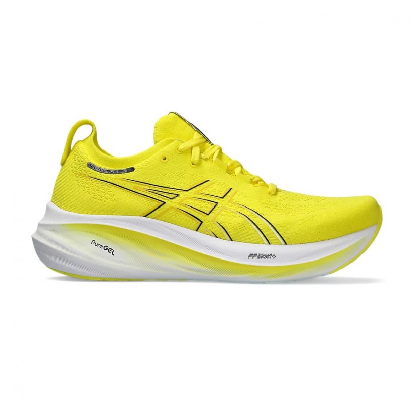 Asics nimbus 12 mujer Amarillo on sale