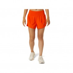 Asics Road 3.5In Orange Damen Shorts