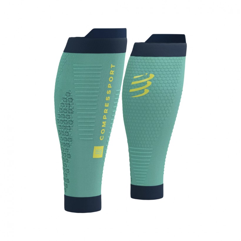 Bas de compression Compressport R2 3.0 vert noir