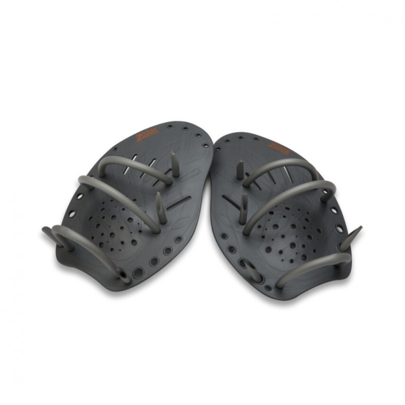 Palas de Zoggs Matrix Hand Paddle Negro Gris