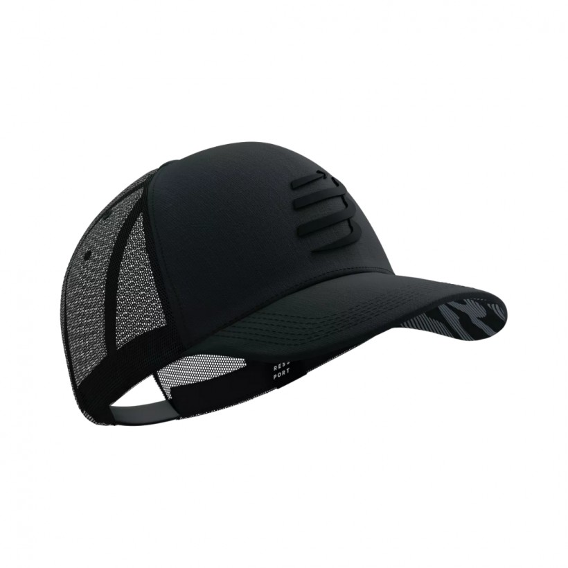 Casquette Trucker Compressport Noir