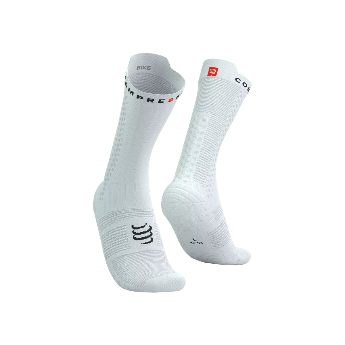 Compressport Pro v4.0 Weiße Socken, Größe Größe 2