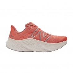 Sapatos femininos New Balance Fresh Foam X More v4 Coral Branco SS24