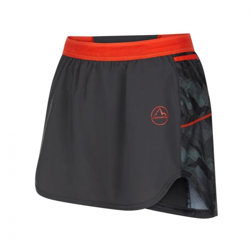 La Sportiva Auster Skirt W Black Red Women