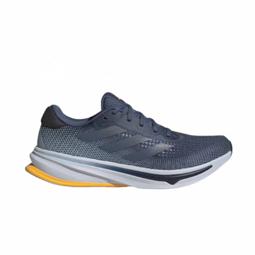 Zapatillas Adidas Supernova Rise Gris Metálico Amarillo