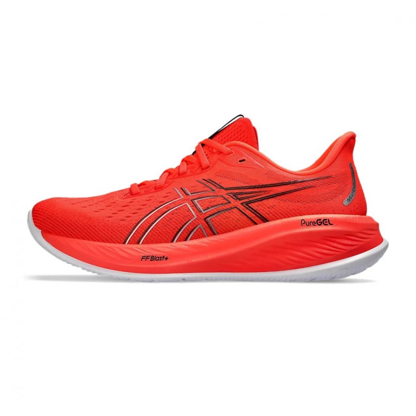 Asics all red shoes best sale