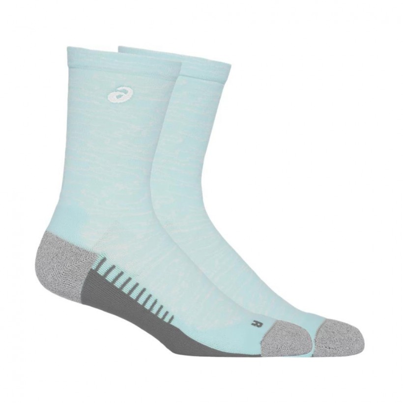 Asics Performance Run Crew Socken Blau Weiß