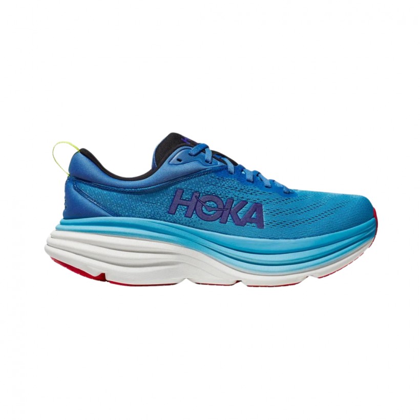 Baskets Hoka Bondi 8 Bleu Blanc