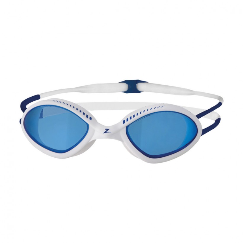 Lunettes de Natation Zoggs Tiger Blanc Bleu