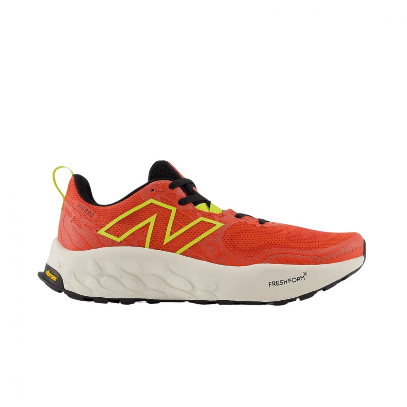 Baskets New Balance Fresh Foam X Hierro v8 Orange Jaune