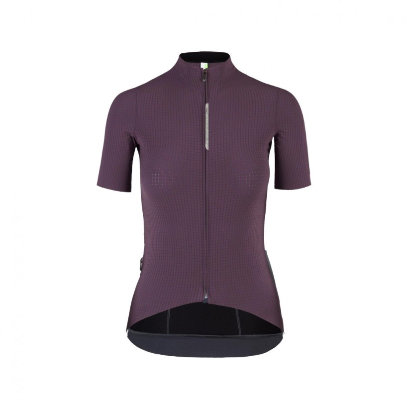 Maillot Q36.5 à manches courtes Dottore Pro Grenat Femme