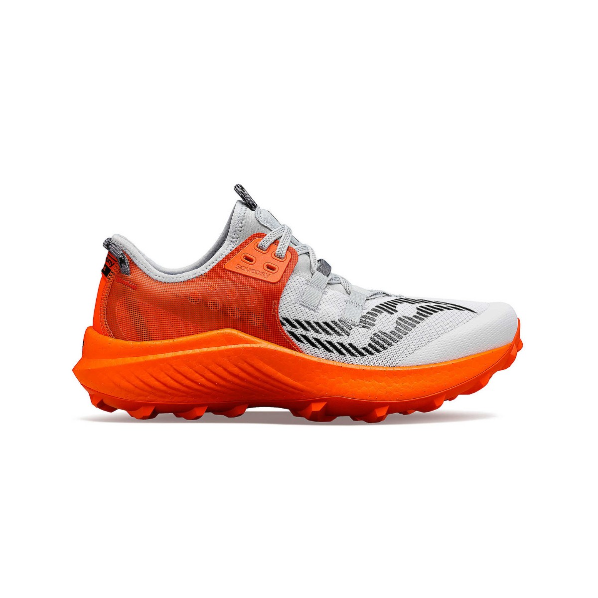 Saucony Endorphin Rift Grau Orange SS24 Sneakers, Größe 44 - EUR